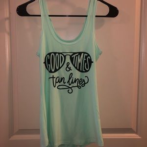 Customized Vinyl Tank Top